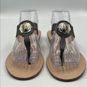 Jack, Rogers size 10 Brown Leather Women's Sandals